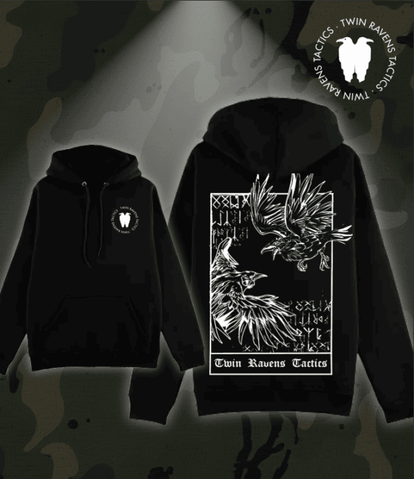 SUDADERA "LOS CUERVOS" Hugin & Munin